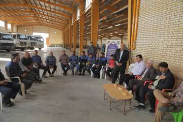 ساختمان جدید خدمات موتوری شهرداری خمینی شهر