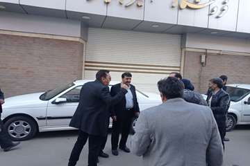 بازدید از پروژه فیبر نوری خمینی شهر