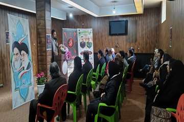 نمایشگاه غزه خونین نگارخانه خمینی شهر