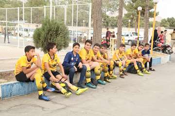 افتتاح زمین چمن مصنوعی و طبیعی قدس به همراه شورای اسلامی  و نماینده مجلس خمینی شهر